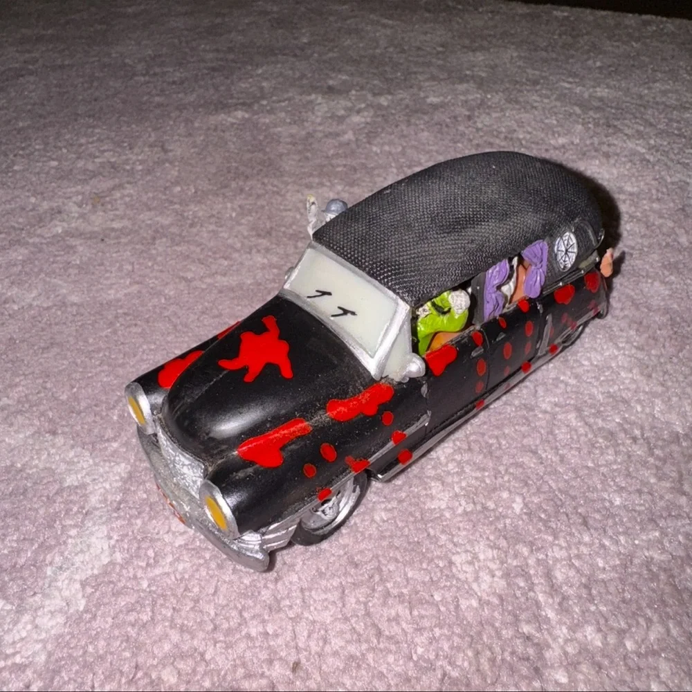 Lemax Halloween Spooky Town HAUNTED HEARSE Retired RARE Car Halloween 2009